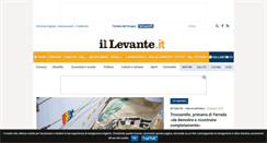 Desktop Screenshot of ilnuovolevante.it