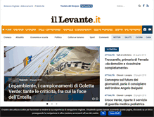 Tablet Screenshot of ilnuovolevante.it